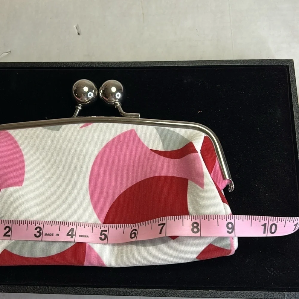 VINTAGE 2000’S CLUTCH /PURSE /MAKE UP CASE CHRISTINA AGUILERA GEOMETRIC CLUTCH